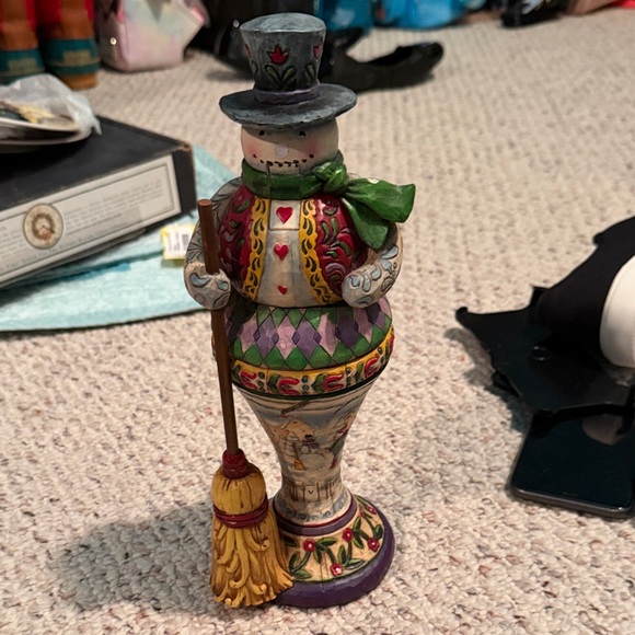 Jim Shore Snowman Nutcracker 2005 in Sweeps In Holiday Fun